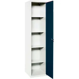 Proregal Putzmittelschrank AMEGO 40 x 180 x 40 cm Anthrazit/Weiß