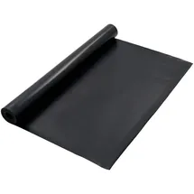 vidaXL Bodenbelag 1,2 x 5 m Gummi Schwarz