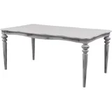 Casa Padrino Barock Esstisch Weiß Antik Stil ausziehbar 180 - 230 cm - Tisch - Weiß