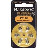60 Hörgerätebatterien Maxsonic 10