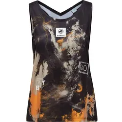 MAMMUT Damen Shirt Massone Sport Tank Top Women, black-tangerine, L