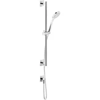 GESSI Rilievo, Brausestangen-Set, - weiß