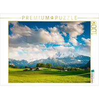 Calvendo Puzzle Watzmann im Frühling 1000 Teile Lege-Größe 64x48cm