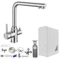 BieTal Wassersprudler weiß + 6 kg CO2