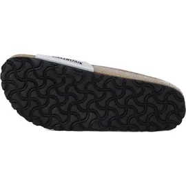Birkenstock Madrid Birko-Flor schmal silber 35