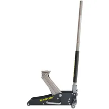 RODCRAFT Rangierwagenheber Aluminium 90-358 mm Schwarz