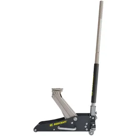 RODCRAFT Rangierwagenheber Aluminium 90-358 mm Schwarz