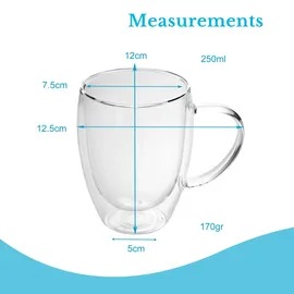 Intirilife Thermoglas 0,25 l 2 St.
