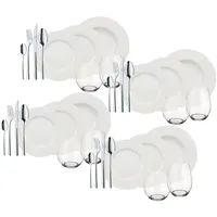 Villeroy & Boch Wonderful World White 4 Friends Kombiservice  36-tlg.