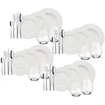 Villeroy & Boch Wonderful World White 4 Friends Kombiservice  36-tlg.