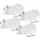 Villeroy & Boch Wonderful World White 4 Friends Kombiservice  36-tlg.