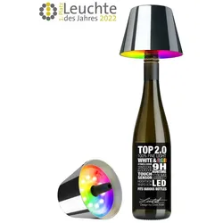 Akkuleuchte "Top 2.0" Chrom