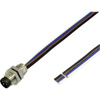 BKL Electronic 2701008 Sensor/Aktor Einbaustecker M8 2 m Polzahl: