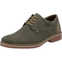 Rieker Herren 16504 Schnürschuhe, Grün, 46 EU