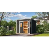 Nordic Holz Felix 1,5 2,50 x 2,07 m Grau