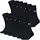 Puma Kinder Socken 12er Pack - Easy Rider, ECOM, einfarbig, Logo, Schwarz 35-38