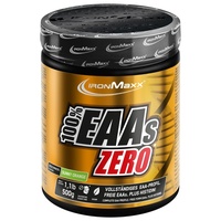 Ironmaxx 100% EAAs Zero - Sunny Orange 500g Dose | EAA-Pulver, vegan und zuckerfrei mit allen 8 essentiellen Aminosäuren | fruchtiger Geschmack, frei von Konservierungsstoffen