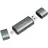 Logilink USB 3.2 Gen1-Kartenleser, für SD- und microSD-Karte, Aluminiumgehäuse,