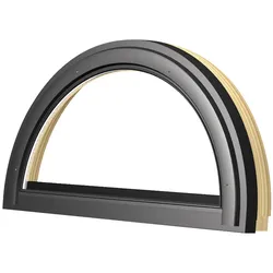 FAKRO Oberes Zusatzelement FBP Z6 94x57, Bogen, Z6, Kiefer natur
