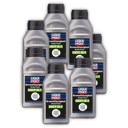 7x 500ml LIQUI MOLY 21161 Bremsflüssigkeit Bremsflüssigkeit DOT 5.1 Brake Fluid