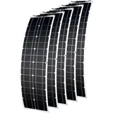 Solarmodul 50W Solarpanel 200W solar 100w kit (50 Watt*5)