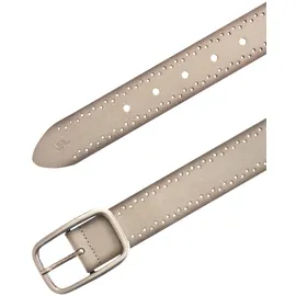 Mustang Damengürtel Leder 3,5 cm beige 75