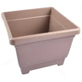 Alpfa Blumenspindel taupe Blumenkasten Blumenkübel Pflanzkübel Blumentopf Pflanztopf