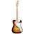 Squier E-Gitarre, E-Gitarren, T-Modelle, Affinity Telecaster Thinline 3TS 3-Color Sunburst - E-Gitarre