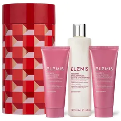 Elemis English Rose-Infused Body Trio (3 Set)