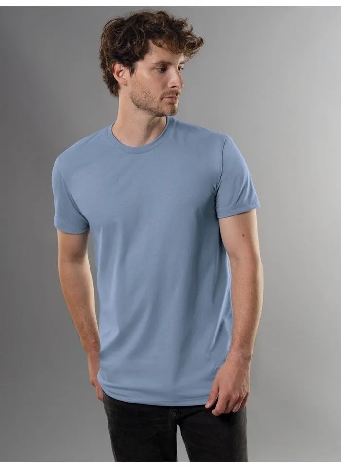 Trigema T-Shirt TRIGEMA Slim Fit T-Shirt aus DELUXE Baumwolle (1-tlg) M