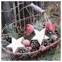 Home fashion Home Fashion®, Frozen Basket Lunch-Servietten aufgefaltetes Maß