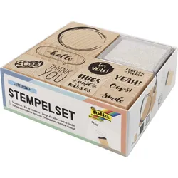 folia Motivstempel-Set LETTERING