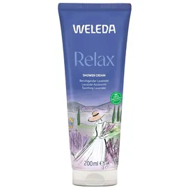 Weleda Relax Shower Cream Lavendel Duschgel 200 ml
