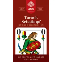 ASS Altenburger Tarock Schafkopf große Eckzeichen deutsche Version