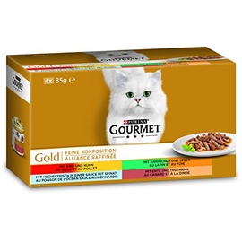Purina Gourmet Gold Sorten-Mix 12 x 4 x 85 g