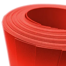 zaunzu® Sichtschutzstreifen 2,55 m rot PP 10 St.