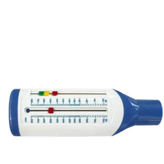 Incentive Spirometer, Atemmessgerät, Lungengesundheit, Atemtrainer, kompakt, einfach zu bedienen, 16 cm, für tiefes Atemtraining