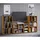 VCM Wotino Aktenregal 60 x 40 x 114 cm Buche