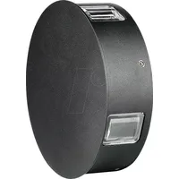 V-Tac 3W 140LM/W Farbe Schwarz IP65, - Wandleuchte, 5
