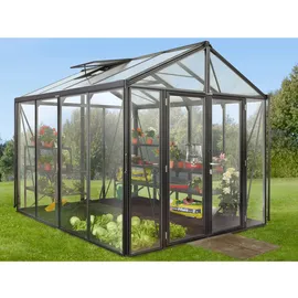 Vitavia Zeus Comfort 8100 Alu schwarz ESG 3 mm/Dach HKP 10 mm 8,1 m2