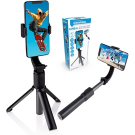 Grundig Gimbal Stabilisator - für Handy - Smartphone - 3-Assig - 360° Drehbar - Akku für 4 Stunden - Bluetooth