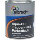 Globus Albrecht Aqua PU-Treppen- und Parkettlack 750 ml farblos seidenmatt