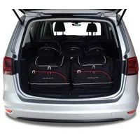 KJUST Dedizierte Reisetaschen 5 stk kompatibel mit VW Sharan 2010+ Kofferraumtaschen Set