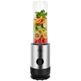 Kitchen Pro + Smoothie-Maker Standmixer, Blender, elektrisch, Shake Mixer, 260W, BPA frei, 260,00 W silberfarben