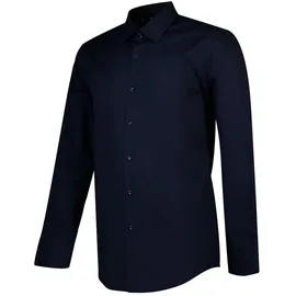 Boss H-hank Kent Langarmhemd Dark Blue 41 Regular