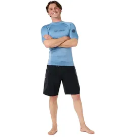 Rip Curl Dawn Patrol UPF Perf Short Sleeve faded denim - XL