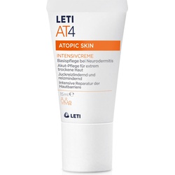 Leti, Gesichtscreme, AT4 Atopic Skin Intensivcreme bei Neurodermitis, 15 ml Creme