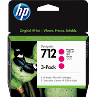 HP 712 magenta 3 St.