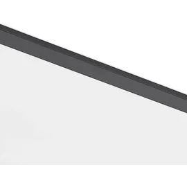 LINDBY Nelios 1 LED-Panel 80 x 30 cm schwarz