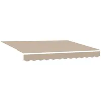 VidaXL Automatische einziehbare Markise Beige 350x250 cm